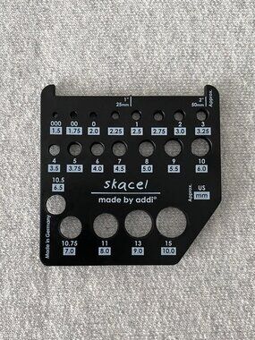 NWT Addi Needle Gauge Black